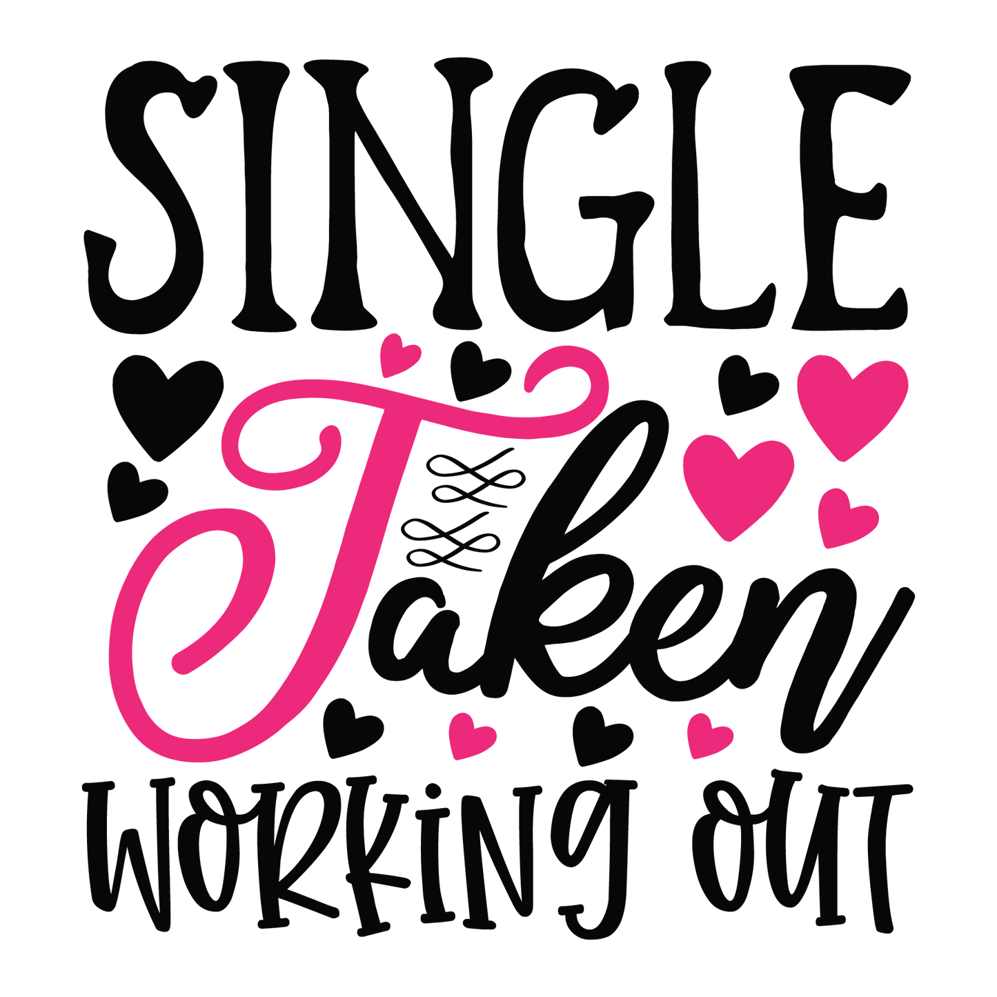 Premium Valentine’s Day Text T-Shirt Designs – 27 SVG, PNG, DXF, EPS