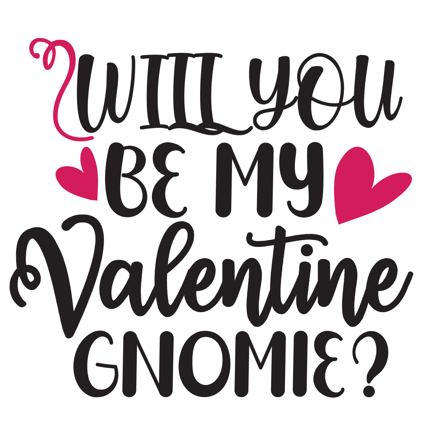 Premium Valentine’s Day Text T-Shirt Designs – 27 SVG, PNG, DXF, EPS