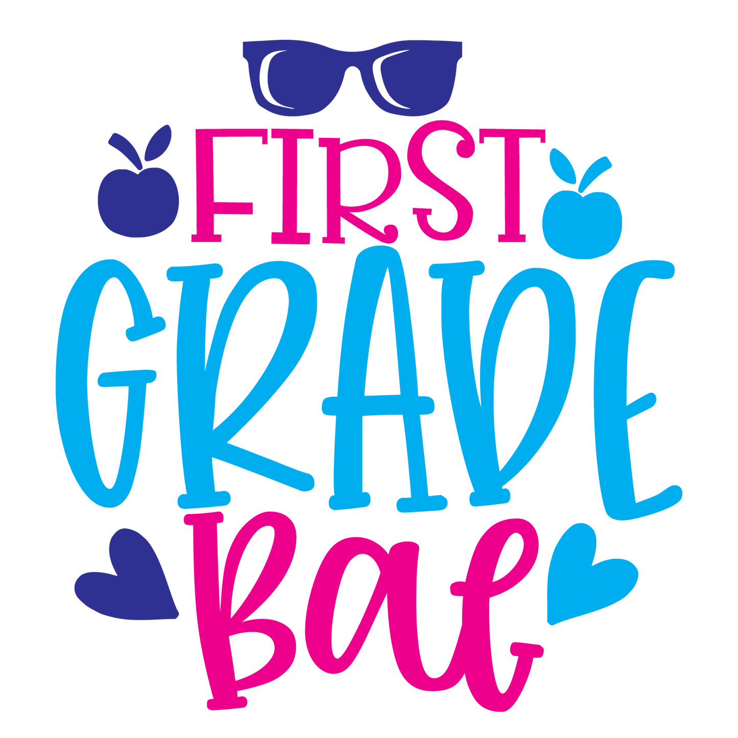 School Text T-Shirt Printable Designs – 50 SVG, PNG, DXF, EPS