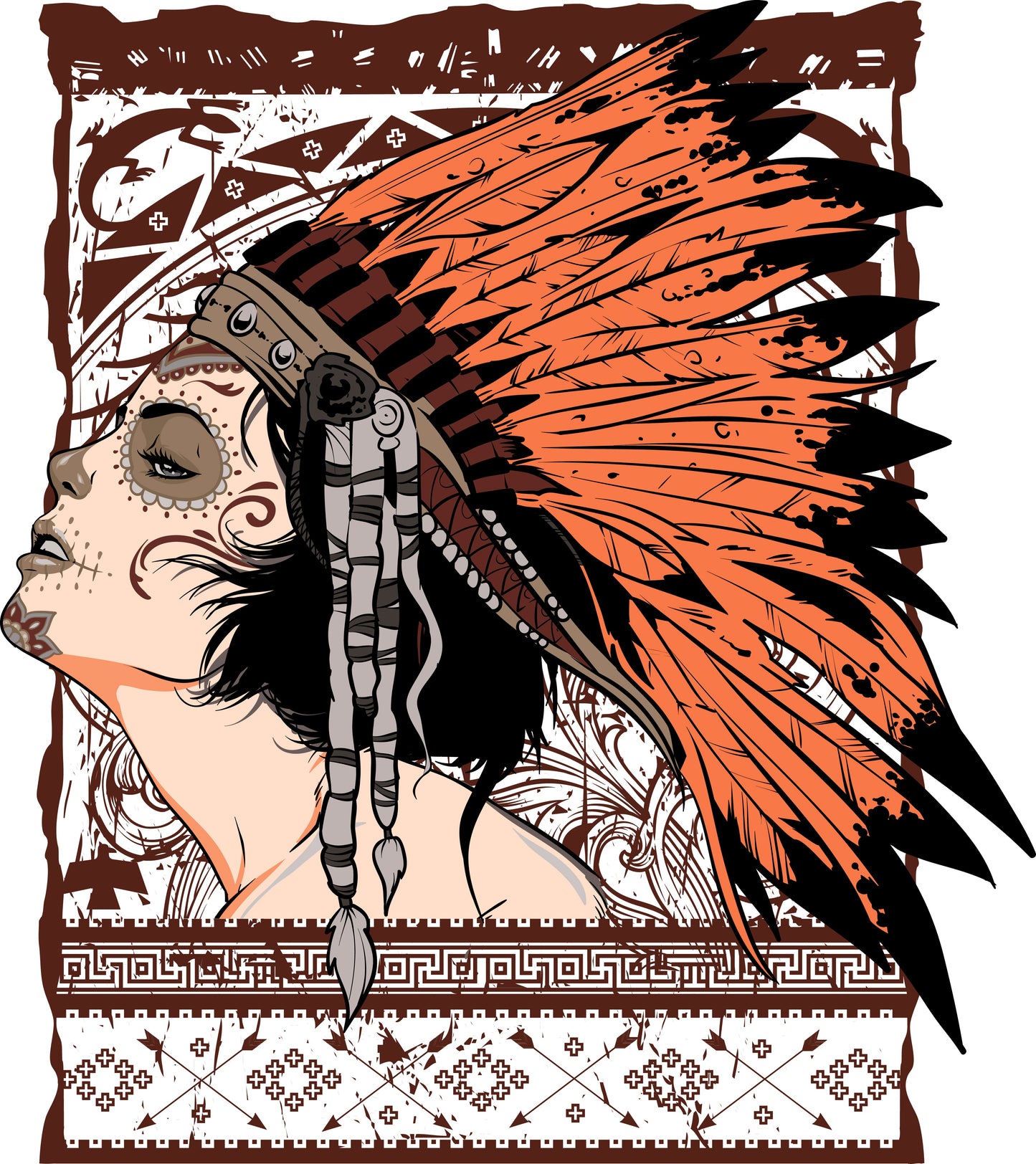 Retro Halloween Dreams – 48 Vintage Printable T-Shirt Designs Eps, PNG