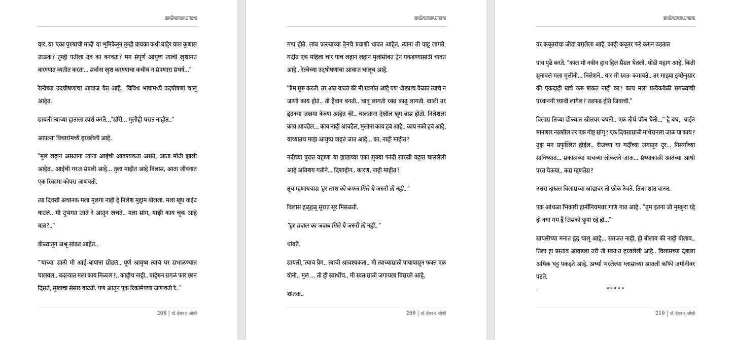 काळोखातल्या सावल्या – एक रहस्यांनी भरलेली, काळजाला हात घालणारी गुन्हेगारी थ्रिलर! दीर्घ कादम्बरी Kalokhatalya sawalya, New Crime thriller Novel in Marathi (Download Link डिस्क्रिप्शन मध्ये, Buy now करू नये)
